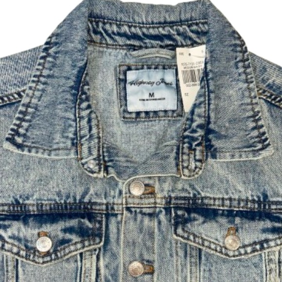 Highway Jeans, New With Tags Denim Cropped Vest, Size Medium - Picture 3 of 4